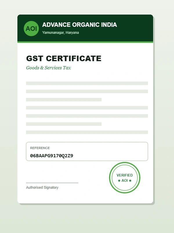GST Certificate